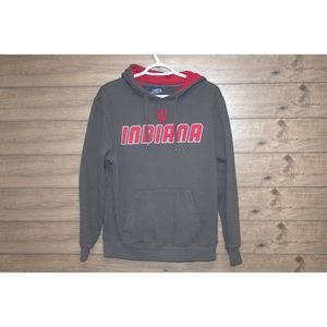 Men's NCAA Campus Heritage Indiana Gray Hoodie size Small
